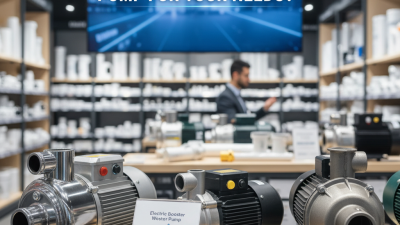 كيف تختار أفضل مضخة مياه كهربائية تناسب احتياجاتك؟