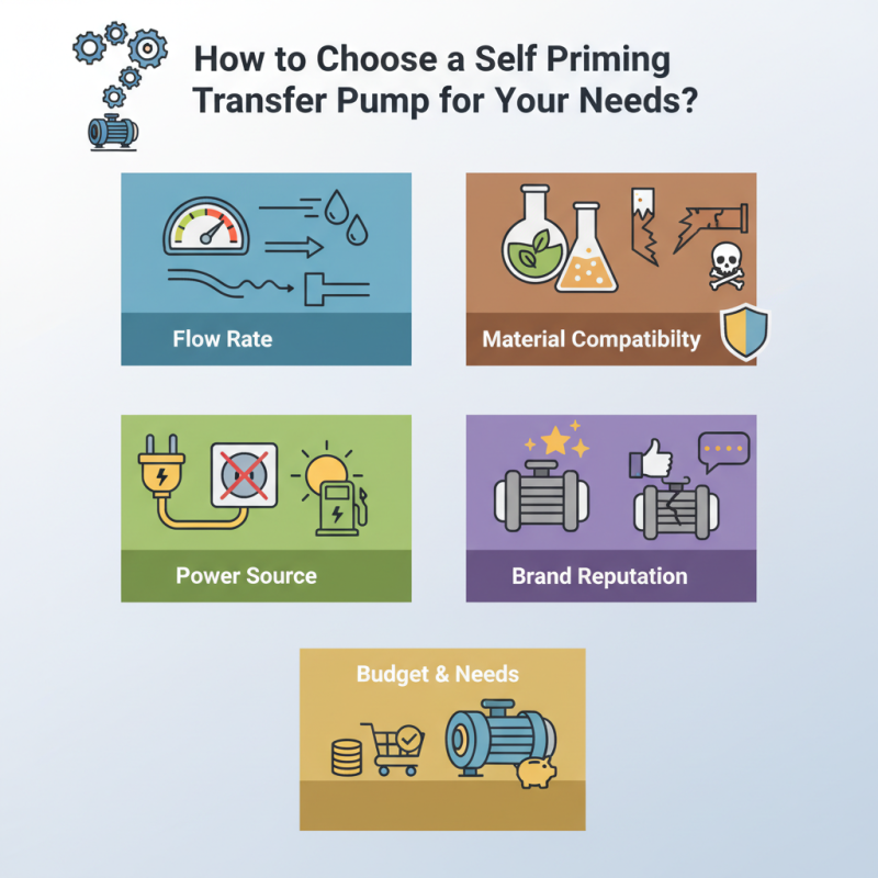 How to Choose a Self Priming Transfer Pump for Your Needs?